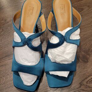 Nordstrom Rack Adison Stiletto Sandal in Deep Teal
